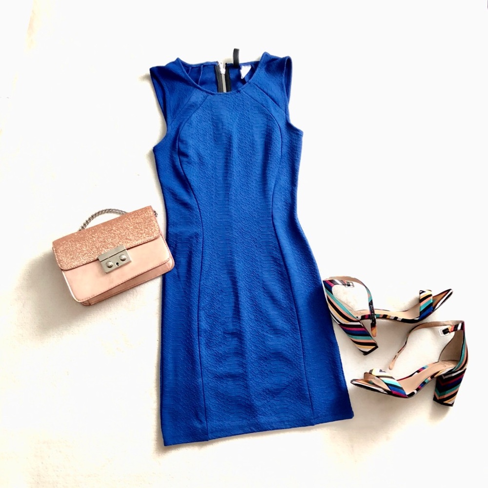 H&M Dark Blue Dress